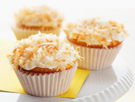 Toasted Coconut Cupcakes