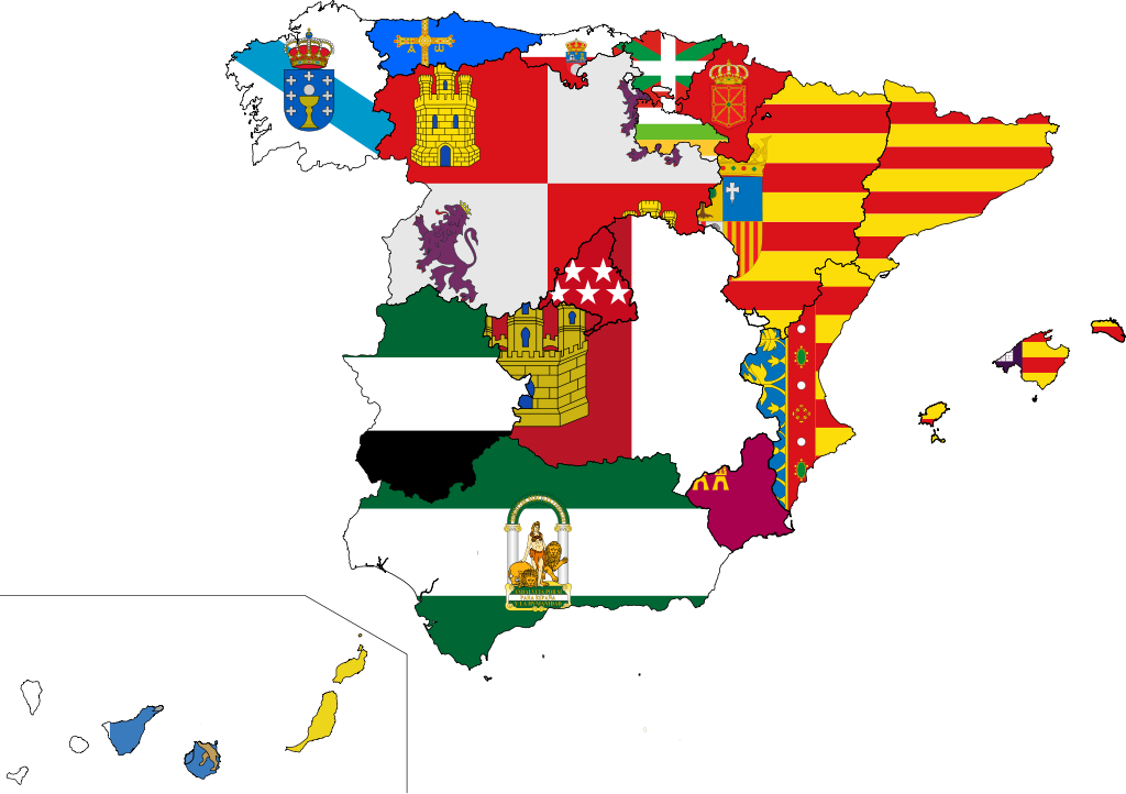 Image result for spain sizes country