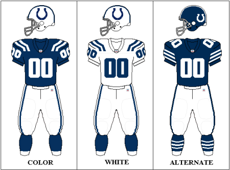 Colts uniforms