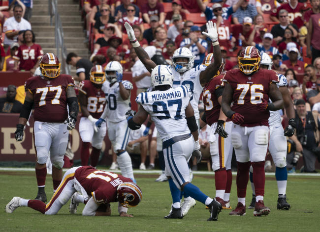 Colts vs Redskins 