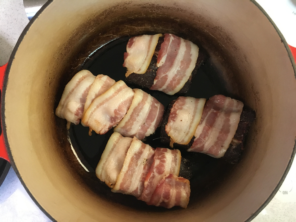 bacon wrapped backstrap