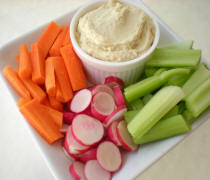 Hummus and Vegetables