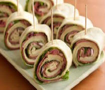 Roast Beef Pinwheels