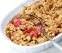 Rhubarb Crisp