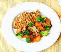 Turkey Breast and Vegetables