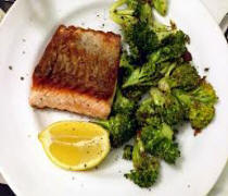 Salmon with Broccoli